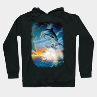 Happy Dolphin Family Hoodie